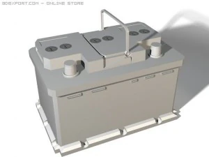 accumulator 3D Model