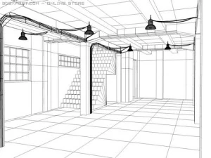 зал 2 3D Модель