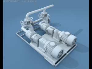 pump 3D-Modell