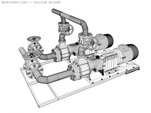 pump Model 3D