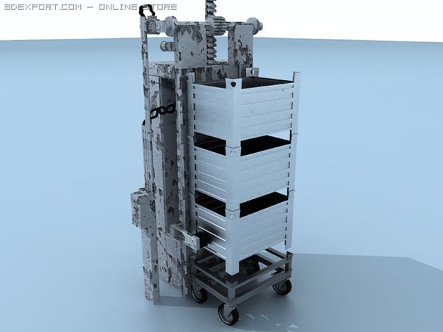 lift 3Dモデル .c4d .max .obj .3ds .fbx .stl .blend 