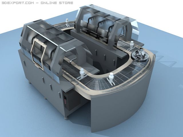 washing machine diff gear 3D Модель .c4d .max .obj .3ds .fbx .stl .blend 