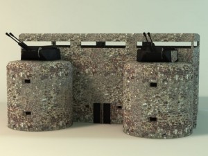 bunkers 3D Модель