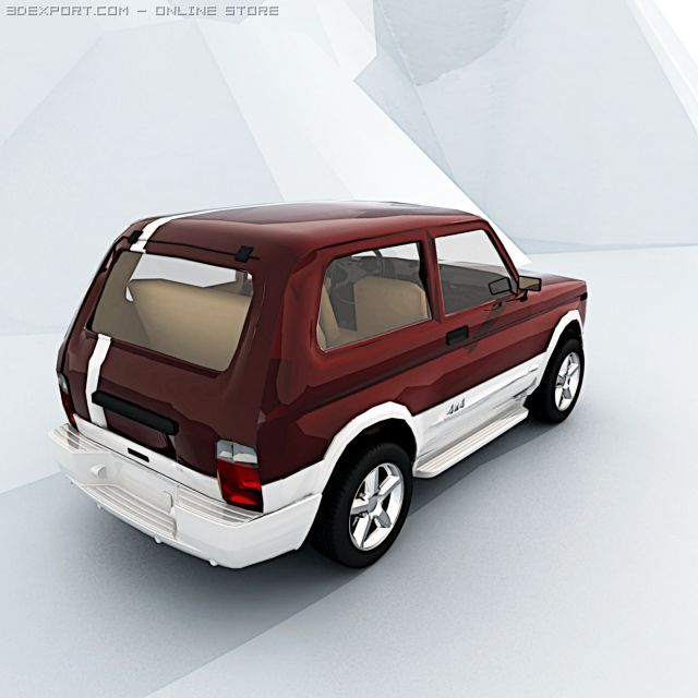 Lada Niva 3d model