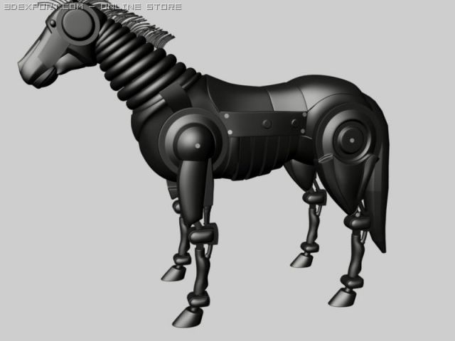 ironhorse Modelo 3D .c4d .max .obj .3ds .fbx .stl .blend 