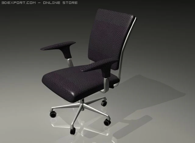 armchair 3D Model .c4d .max .obj .3ds .fbx .stl .blend 