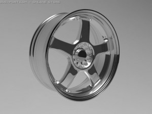 car rim 3Dモデル