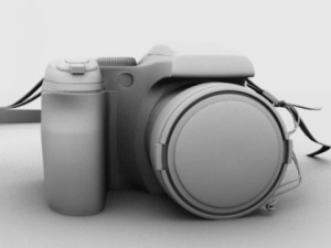 finepix s700 digital camera Model 3D
