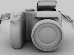 finepix s700 digital camera Model 3D