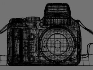 finepix s700 digital camera Model 3D