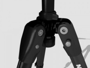 compact tripod Model 3D