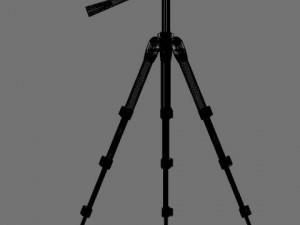 compact tripod Model 3D