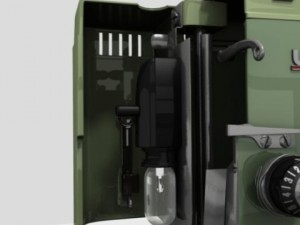 white sewing machine model 530 3D Model