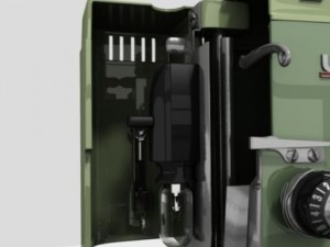 white sewing machine model 530 3D Model