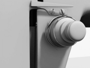 white sewing machine model 530 3D Model