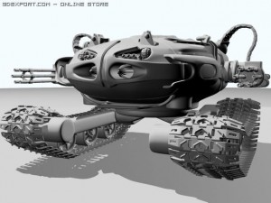 barbarian 3D 模型