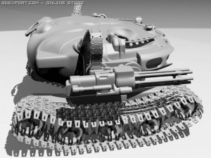 barbarian 3D 模型