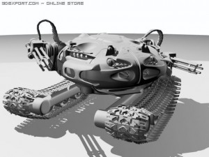 barbarian 3D 模型