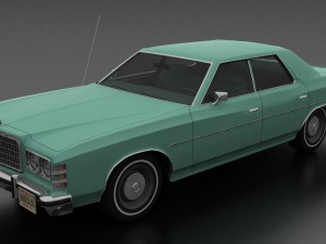 ltd 4dr 1975 3D Model