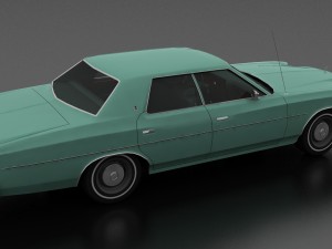 ltd 4dr 1975 3D 模型