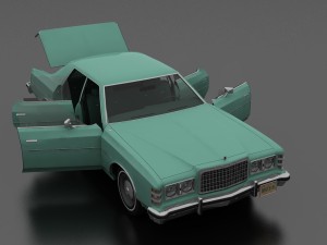 ltd 4dr 1975 3D 模型