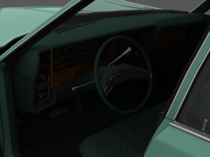 ltd 4dr 1975 3D 模型