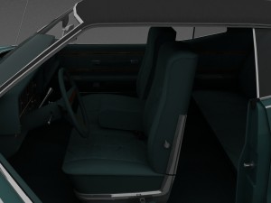 marquis brougham 2dr hardtop 1971 Model 3D