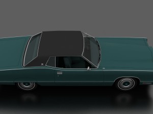 marquis brougham 2dr hardtop 1971 Model 3D
