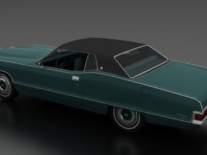 marquis brougham 2dr hardtop 1971 Model 3D