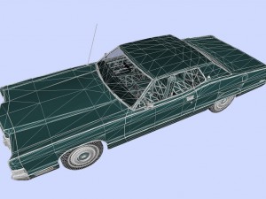 marquis brougham 2dr hardtop 1971 Model 3D