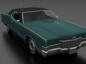 marquis brougham 2dr hardtop 1971 Model 3D