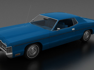 monterey 2dr hardtop 1972 3Dモデル