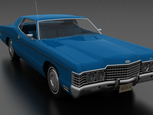 monterey 2dr hardtop 1972 3D Model
