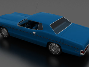monterey 2dr hardtop 1972 3D Model