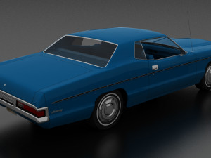 monterey 2dr hardtop 1972 3D Model