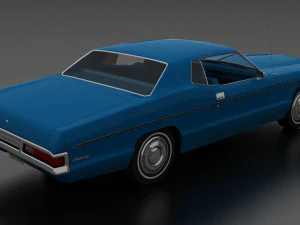 monterey 2dr hardtop 1972 3D Model