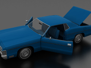 monterey 2dr hardtop 1972 3D Model