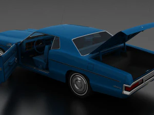 monterey 2dr hardtop 1972 3D Model