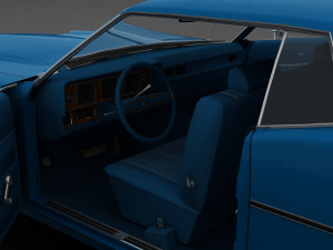 monterey 2dr hardtop 1972 3D Model