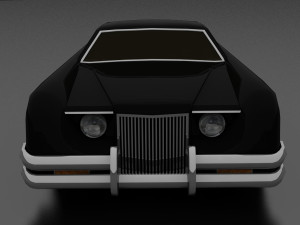 evil car from the car movie 3D Model