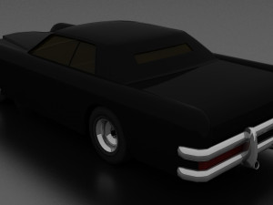 evil car from the car movie Model 3D