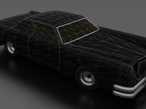 evil car from the car movie Model 3D