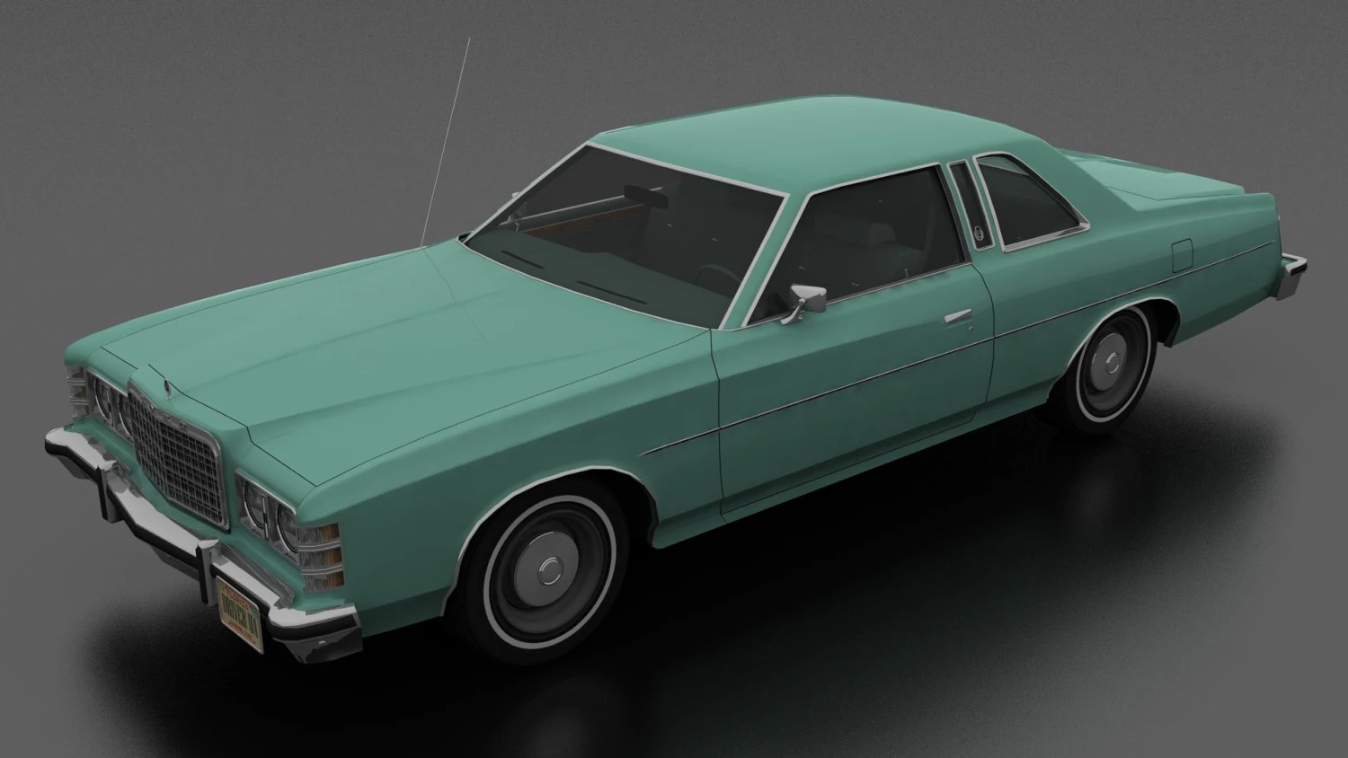 ltd 2dr 1975 3D Model .c4d .max .obj .3ds .fbx .stl .blend 