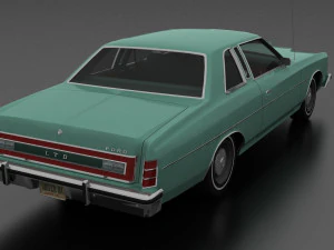 ltd 2dr 1975 3D Model