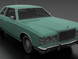 ltd 2dr 1975 3D Model