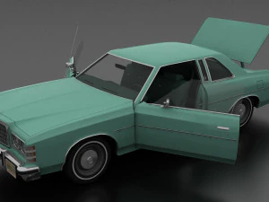 ltd 2dr 1975 3D Model