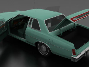ltd 2dr 1975 3D Model