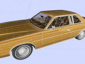 ltd 2dr 1975 3D Model