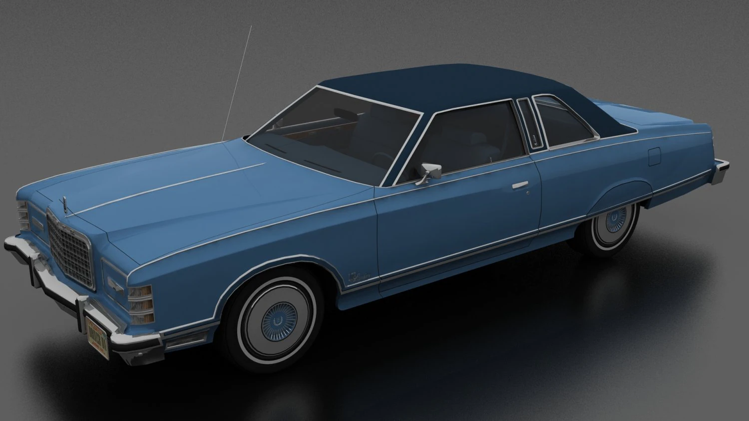 ltd landau 2dr 1975 3D Model .c4d .max .obj .3ds .fbx .stl .blend 