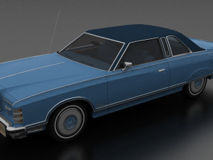 ltd landau 2dr 1975 3D Model